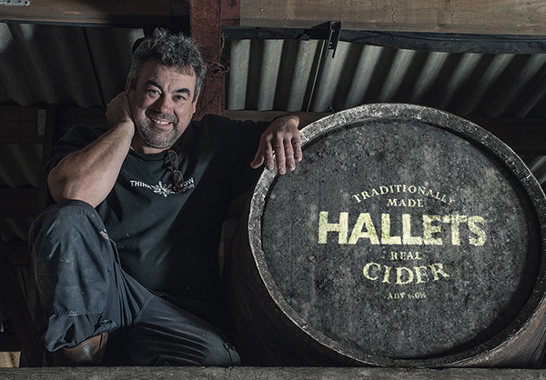 Andy Hallet of Hallets Real Cider