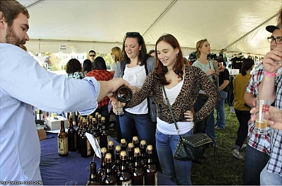 Festival goers enjoying the inaugural Pour The Core in October 2012. Photo courtesy Starfish Junction Productions.